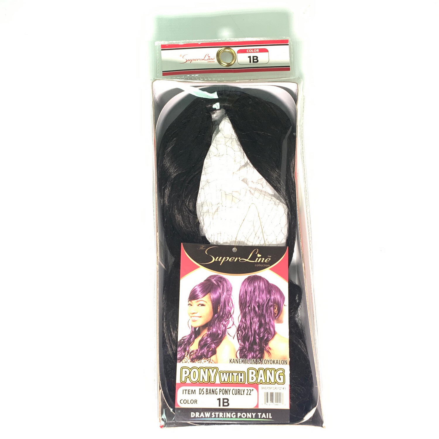 DS-Bang Pony Curly 22” #1B