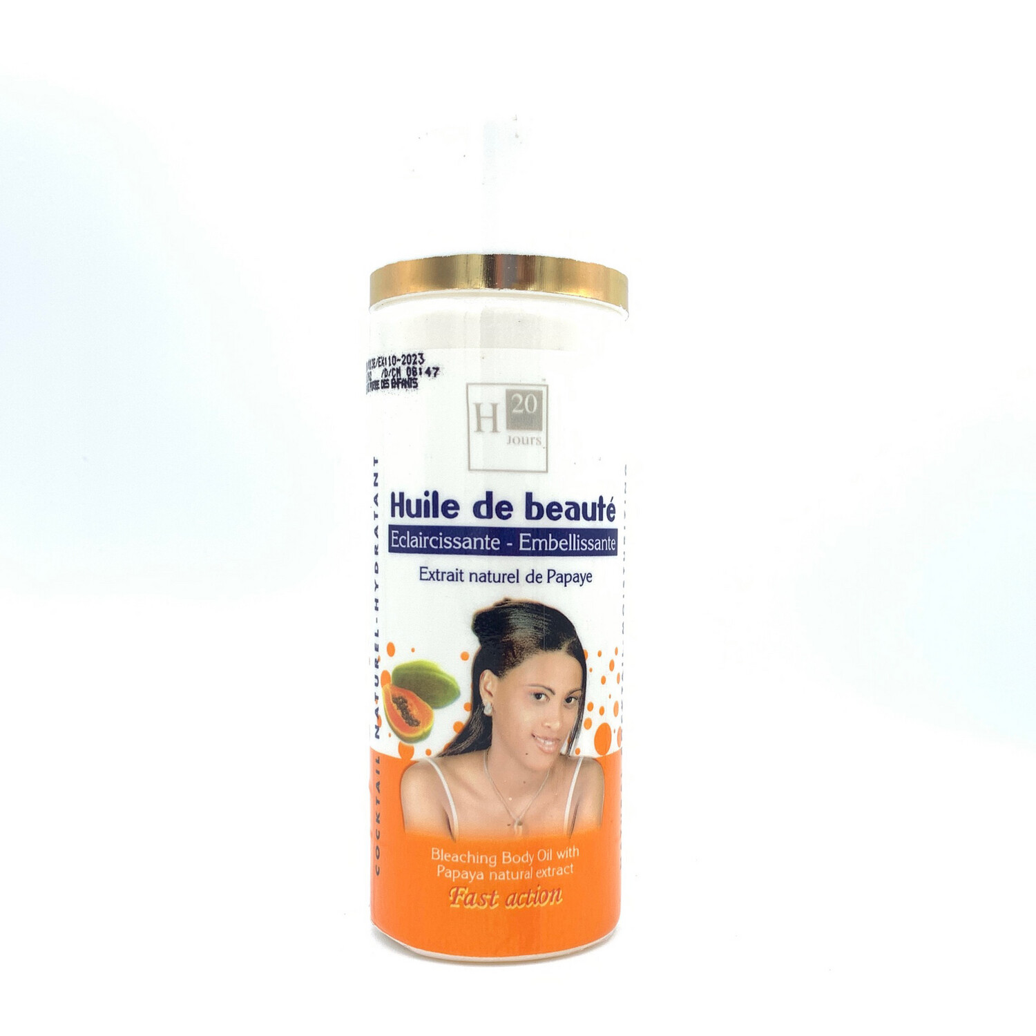 Natural Papaya  Bleaching Body Oil