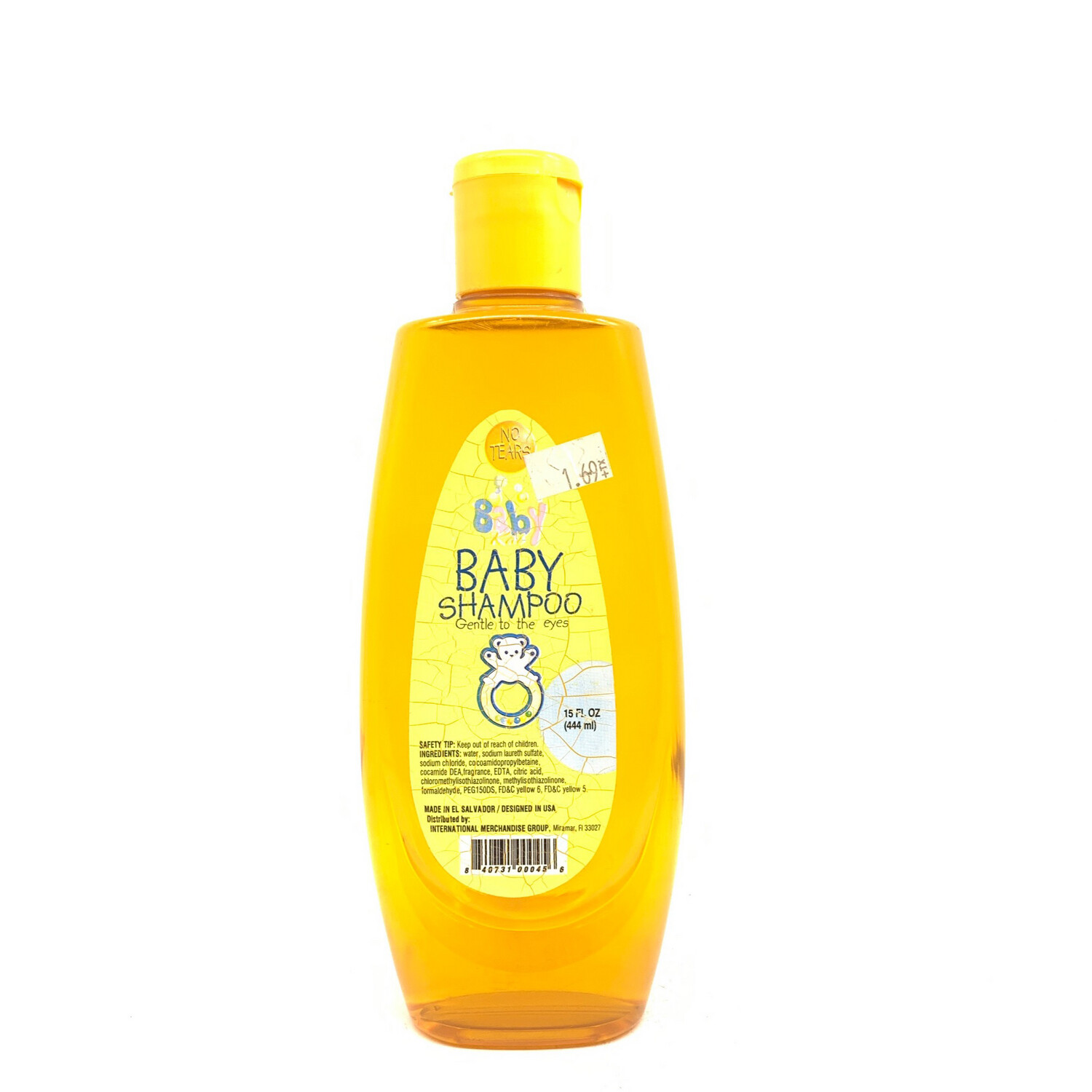 No Tears Baby Shampoo