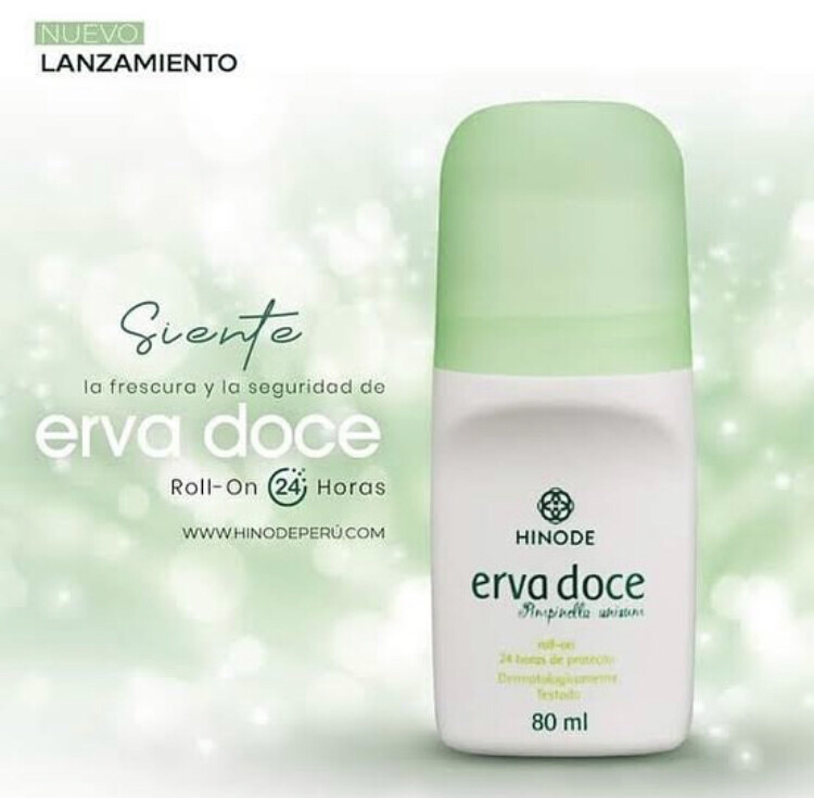 DESODORANTE ERVA DOCE ANTITRANSPIRANTE