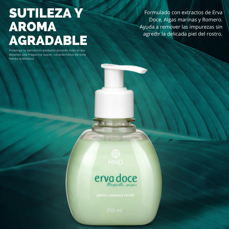 JABÓN CREMOSO FACIAL ERVA DOCE