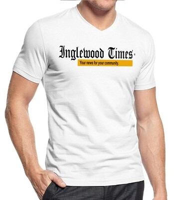 Inglewood Times Unisex White T-Shirt