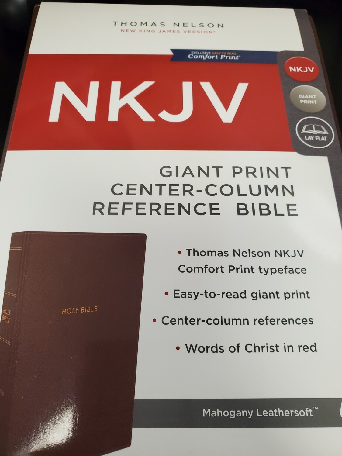 NKJV Giant Print Center- Column Reference Bible