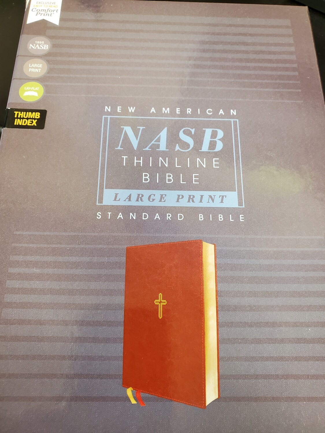 NASB Thinline Large Print Bible