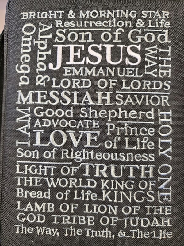 Names of Jesus Bible Case