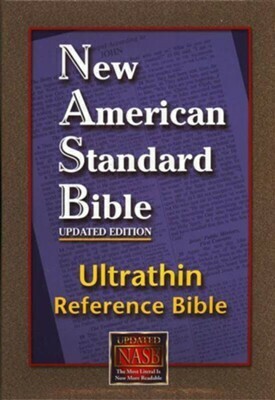 NASB Ultrathin Reference Bible