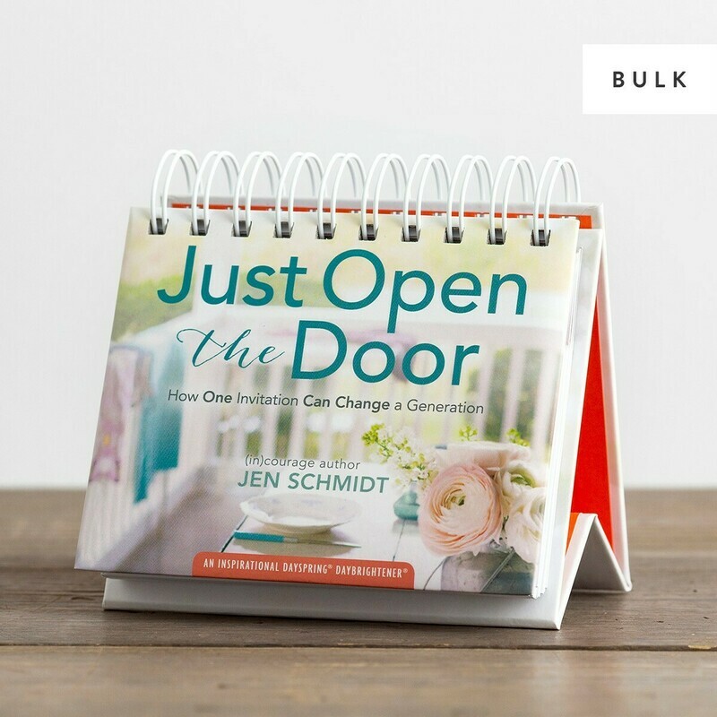 Just Open the Door Inspirational Calendar