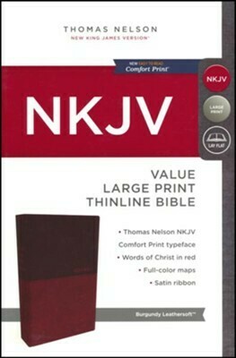 NKJV Value Large Print Thinline Bible