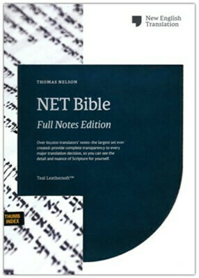 NET Bible Full Notes Edition