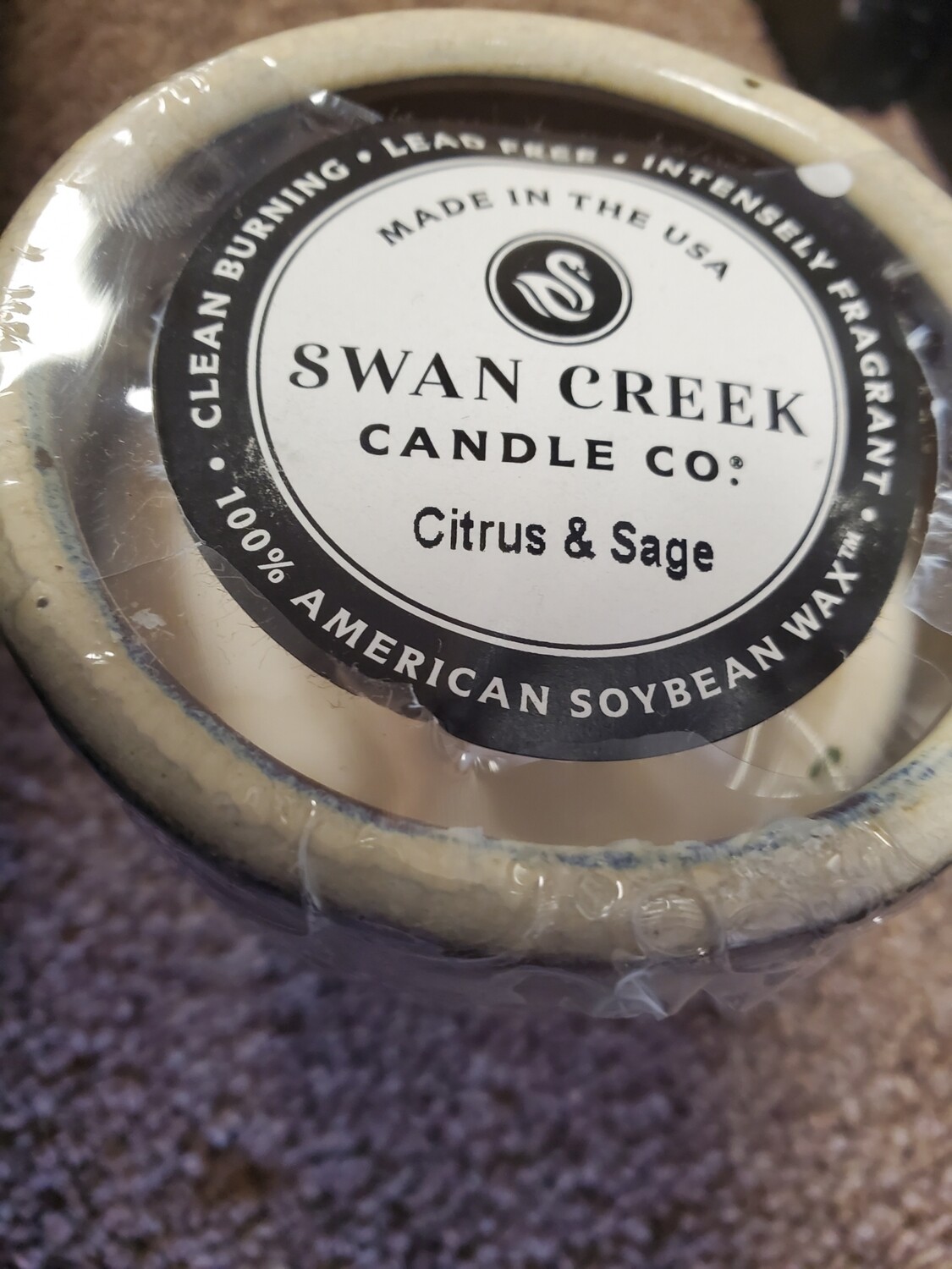 Swan Creek 4 ounce Citrus and Sage Candle