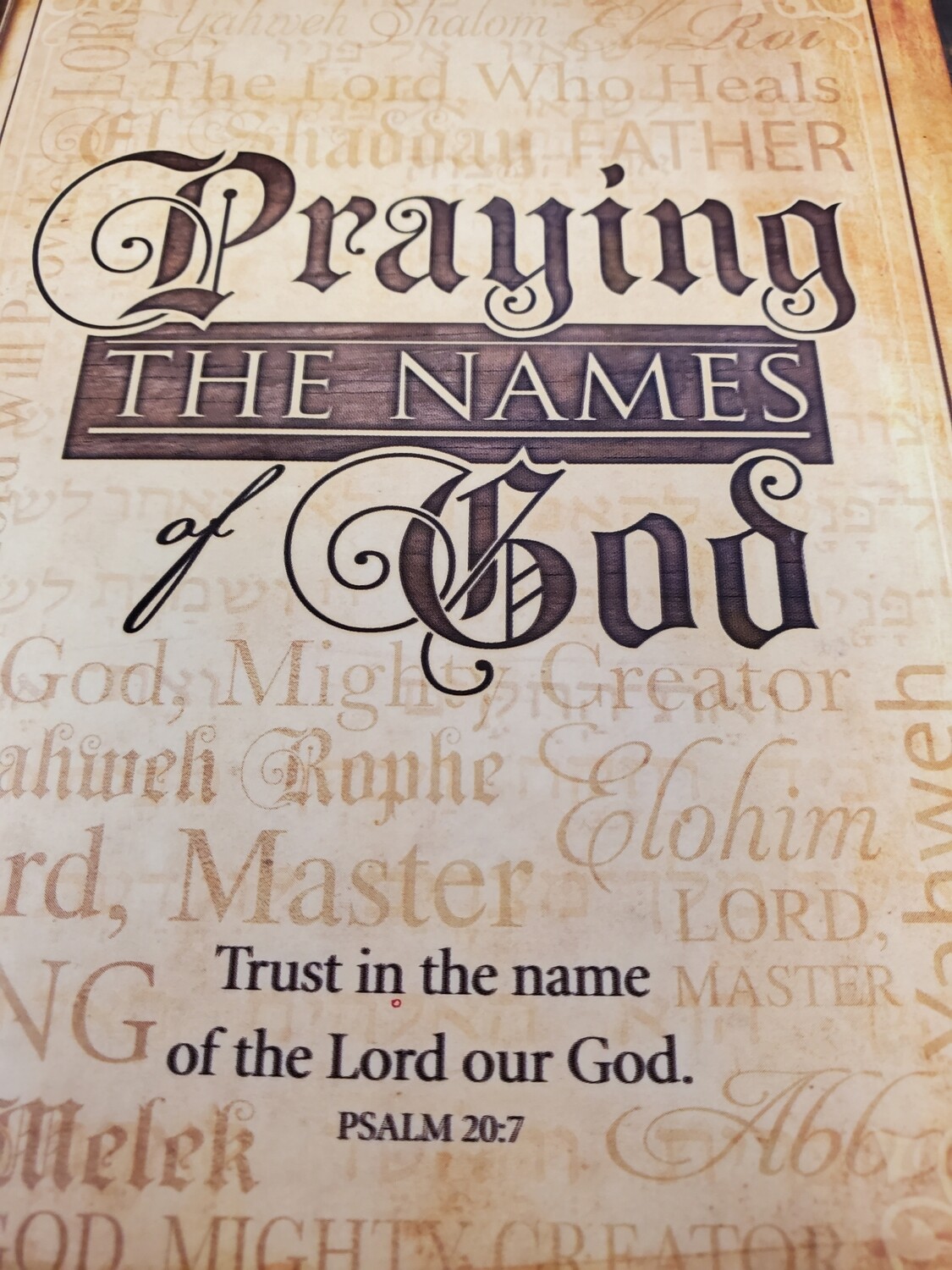 Praying the Names of God