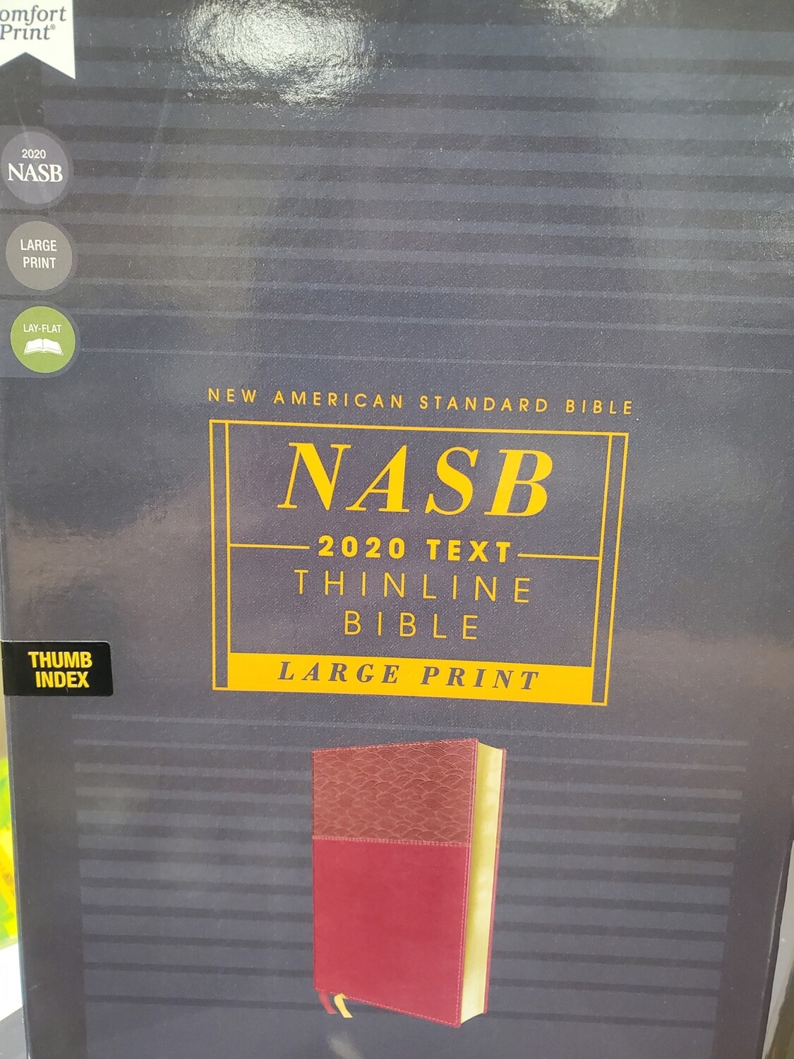 NASB Thinline Bible Large Print 2020
