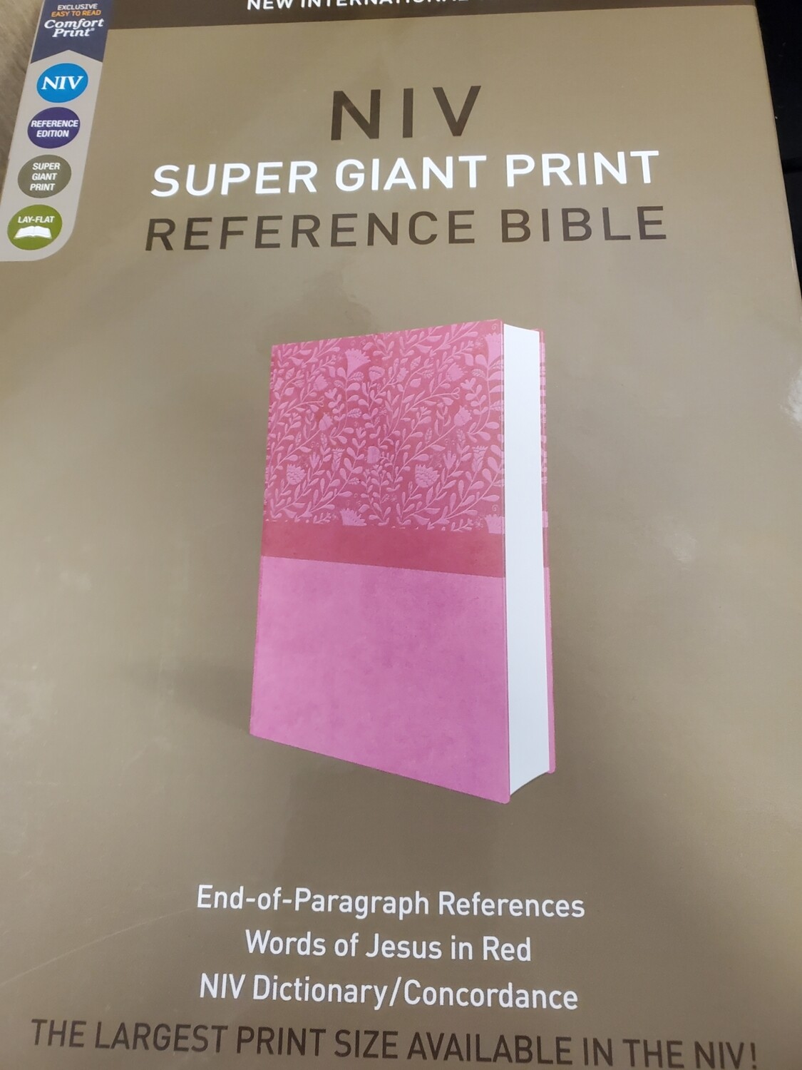 NIV Super Giant Print Reference Bible
