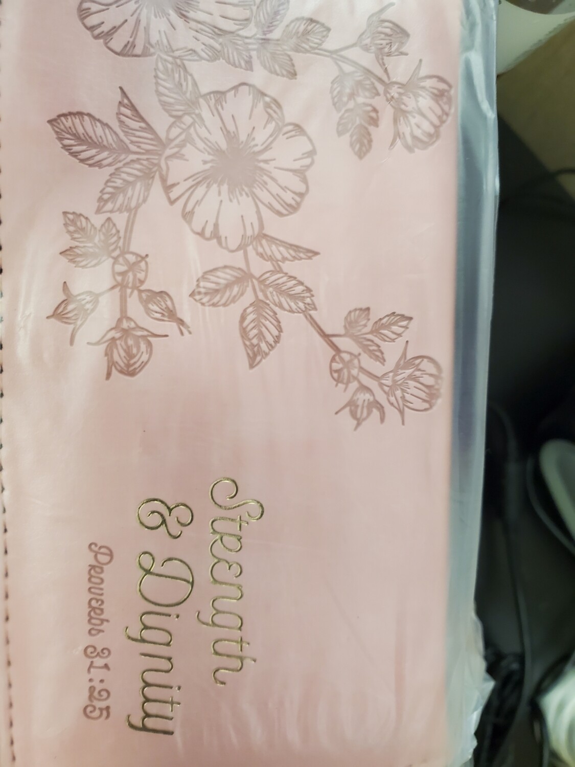 Strength and Dignity Checkbook Cover 