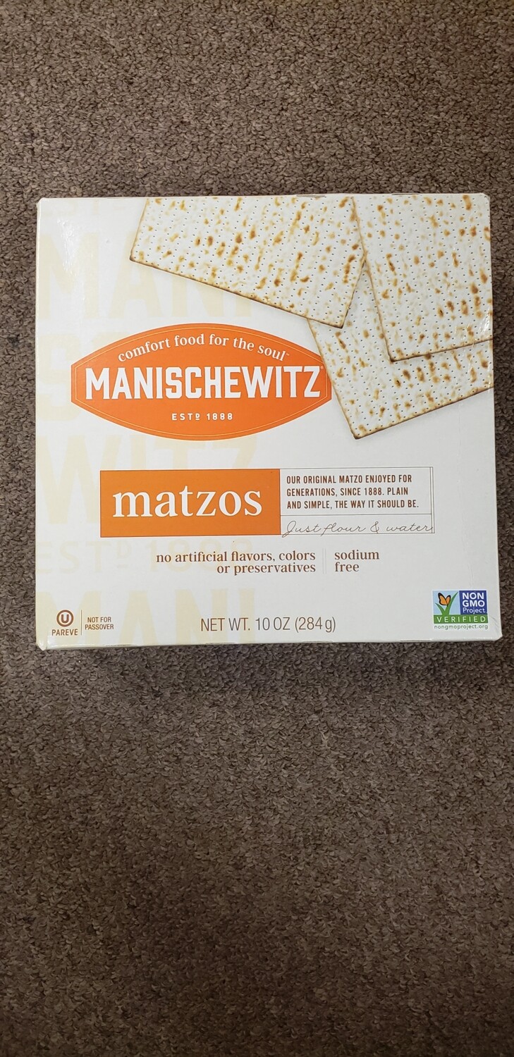 Manischewitz Matzos