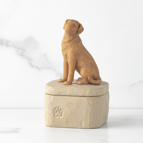 Willow Tree Love My Dog Keepsake Box (Golden)