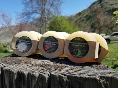 1 Women&#39;s Natural Shaving Soap 2oz bars