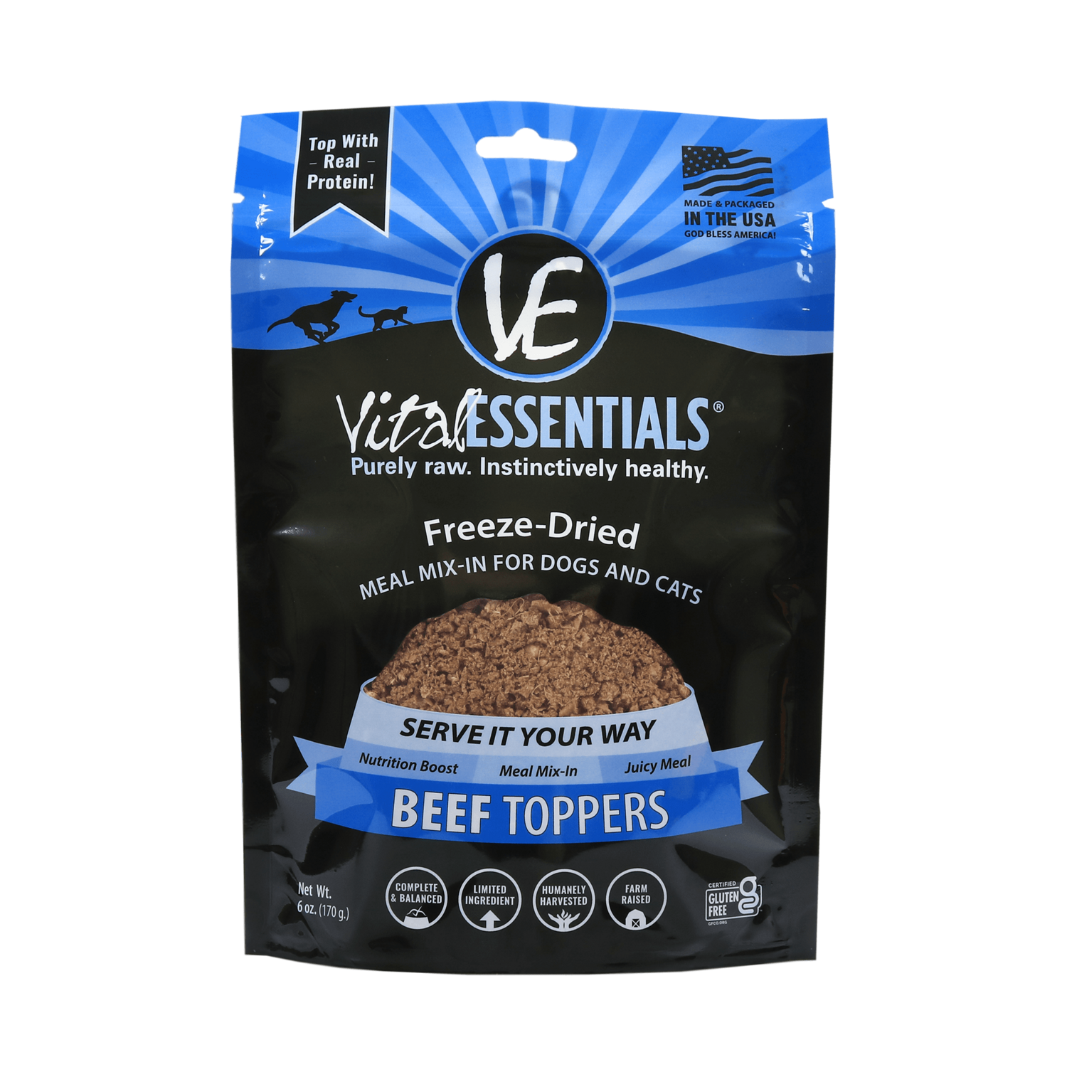 Freeze-Dried Chefs' Choice Beef Entrée – Your Pets' Chef