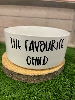 The Favourite Child Large Bowl