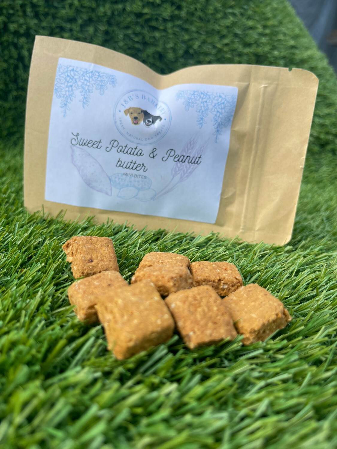 Sweet Potato & Peanut butter Mini Bites - 20g