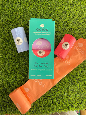Adios Compostable Poo Bags 