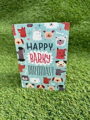Happy Barky Birthday Card