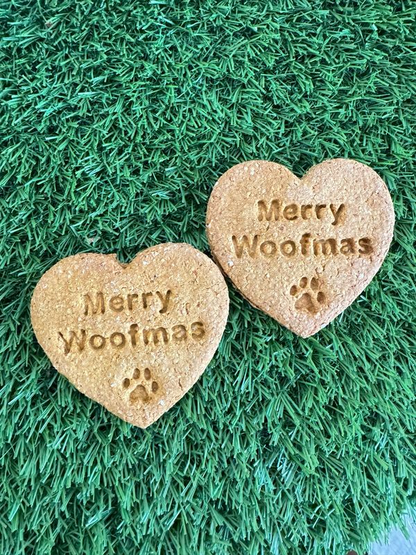 Merry Woofmas Hearts Pack Of 4x PRE-ORDER