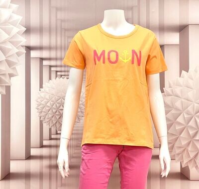 31207-5 Shirt " MOINZH " orange ZWILLINGSHERZ