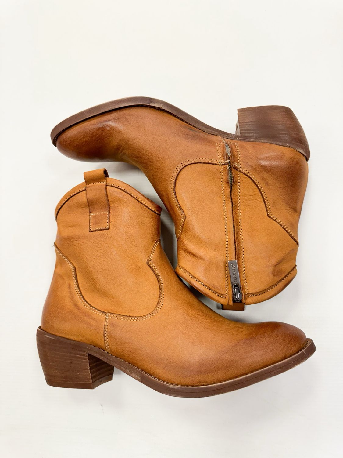 Texan Stiefelette Nubukleder ITALIEN  bitte eine Nummer größer bestellen