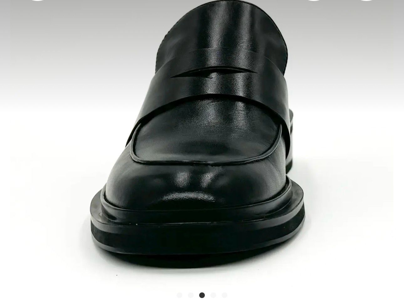 Drew chunk Leather Loafer black AMIE RAFA- fällt normal aus