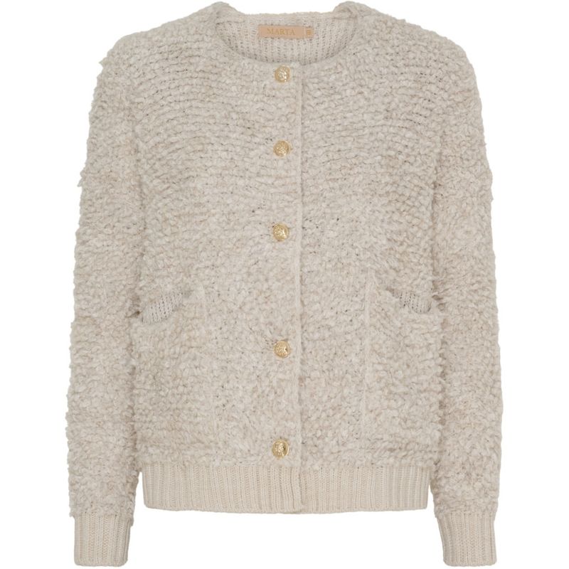 24681 Boucle Cardigan cale MARTHA DU CHATEAU