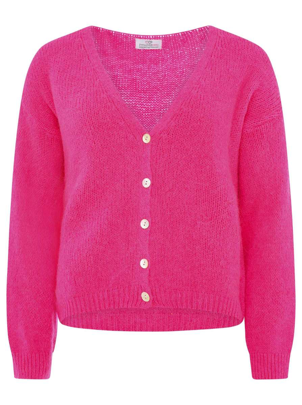 2026J Wollmixcardigan pink ZWILLINGSHERZ 36-42