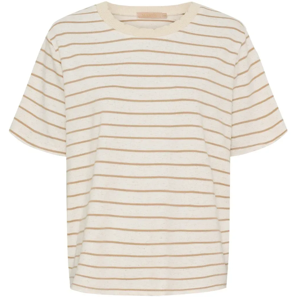 258038 sand camel Ringelshirt MARTA