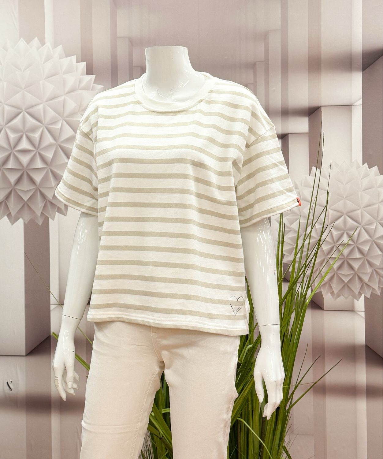 4245-111 Kurzarmsweater stripe FRIEDA&FREDDIES