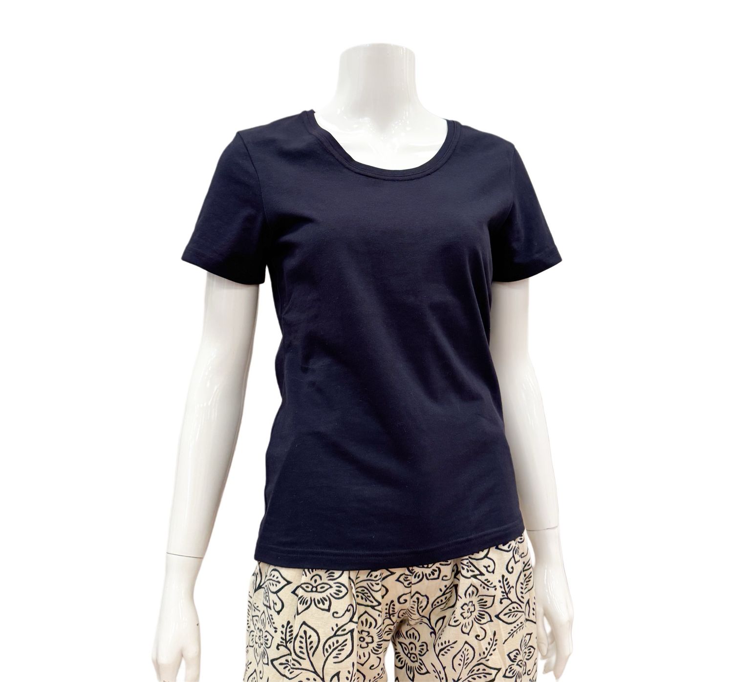 SLT14-5559 Basicshirt navy BLOOMINGS