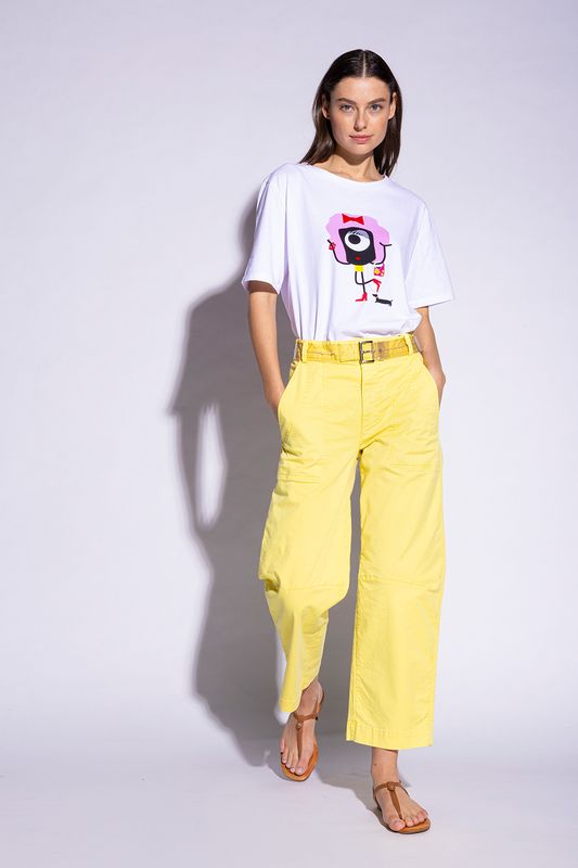 MILO PANT- You0093 lemon - eine Größe kleiner kaufen YOU TOO MILO PANT- You0093 lemon - eine Größe kleiner kaufen YOU TOO