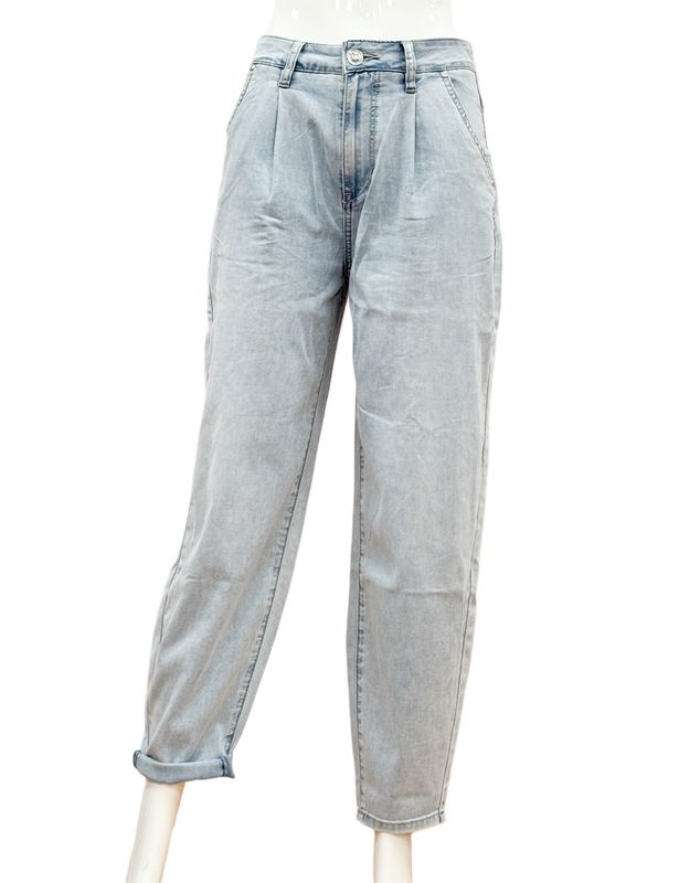 57 Ashley 30919 -200light blue denim BALLON FIT Jeans- 28er Länge BLUE MONKEY - 57 Ashley 30919 -200light blue denim BALLON FIT Jeans- 28er Länge BLUE MONKEY -