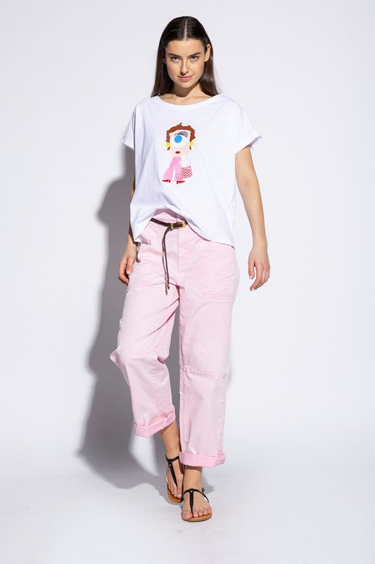 MILO PANT- You0093 rose - eine Größe kleiner kaufen YOU TOO MILO PANT- You0093 rose - eine Größe kleiner kaufen YOU TOO
