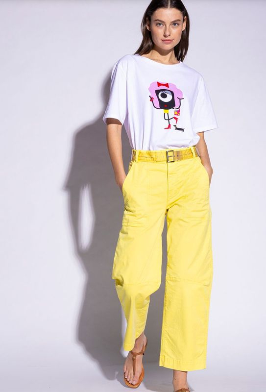 MILO PANT- You0093 lemon - eine Größe kleiner kaufen YOU TOO MILO PANT- You0093 lemon - eine Größe kleiner kaufen YOU TOO