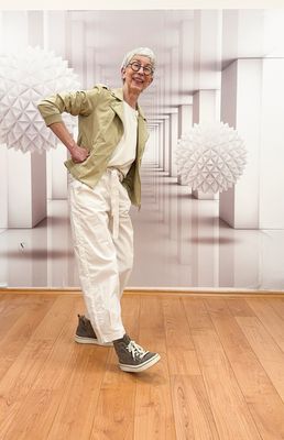 SALE Biker-Velourjacke RINO und PELLE, coole Summerpant  Myha cargo und Shirt Sekundi OPUS