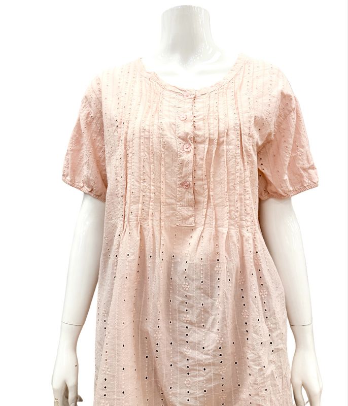 6987 süße Bluse mit Lochstickerei rose MARTA DU CHATEAU 6987 süße Bluse mit Lochstickerei rose MARTA DU CHATEAU