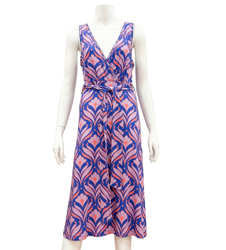 LASU25171 feminines ärmeloses Viscose Kleid LALAMOUR eine Größe größer bestellen LASU25171 feminines ärmeloses Viscose Kleid LALAMOUR eine Größe größer bestellen