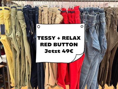 TESSY und RELAX jetzt 49 € RED BUTTON- leider kein Kaffee oder Retourengeld bei reduzierter Ware