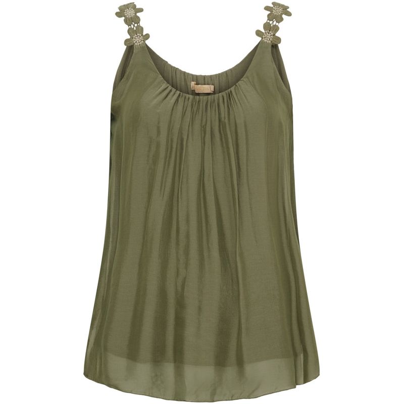 AGNESE Top khaki / military MARTA DU CHATEAU AGNESE Top khaki / military MARTA DU CHATEAU