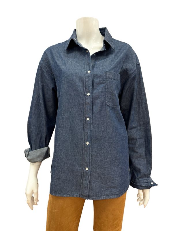 5105 Jeansbluse 450 winter blue FRIEDA&FREDDIES- eine Größe kleiner kaufen 5105 Jeansbluse 450 winter blue FRIEDA&FREDDIES- eine Größe kleiner kaufen