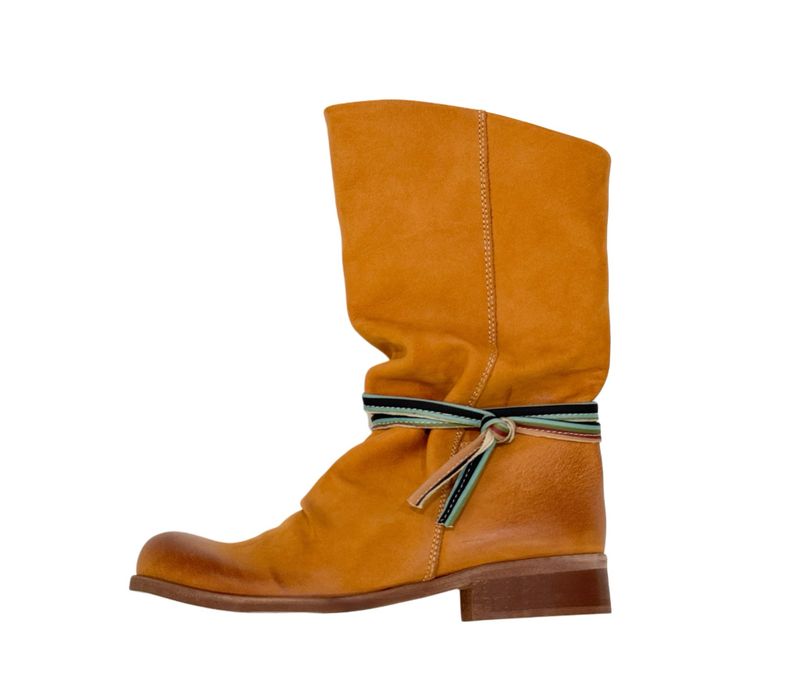 Stiefel Nubukleder camel ITALIEN Stiefel Nubukleder camel ITALIEN