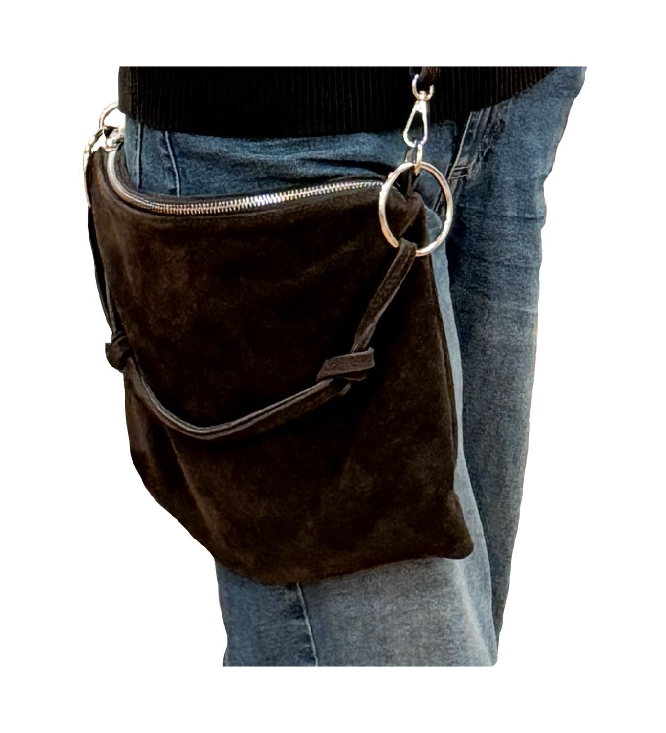 112604 Wildledertasche moro ITALIEN