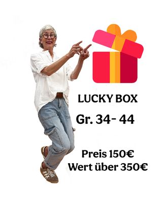 LUCKY BOX Gr.34 - 44 -  Preis 150€ Wert über 350€ - keine Retoure - Paypalzahlung