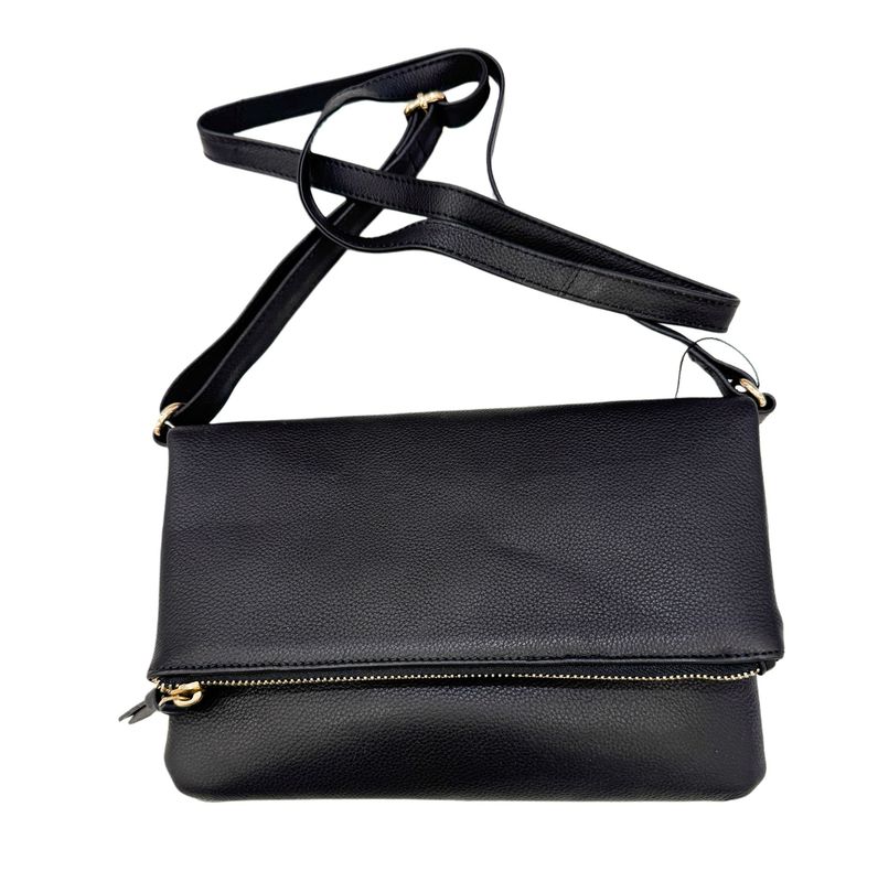 51/1422 Lederbag geprägt black ITALIEN