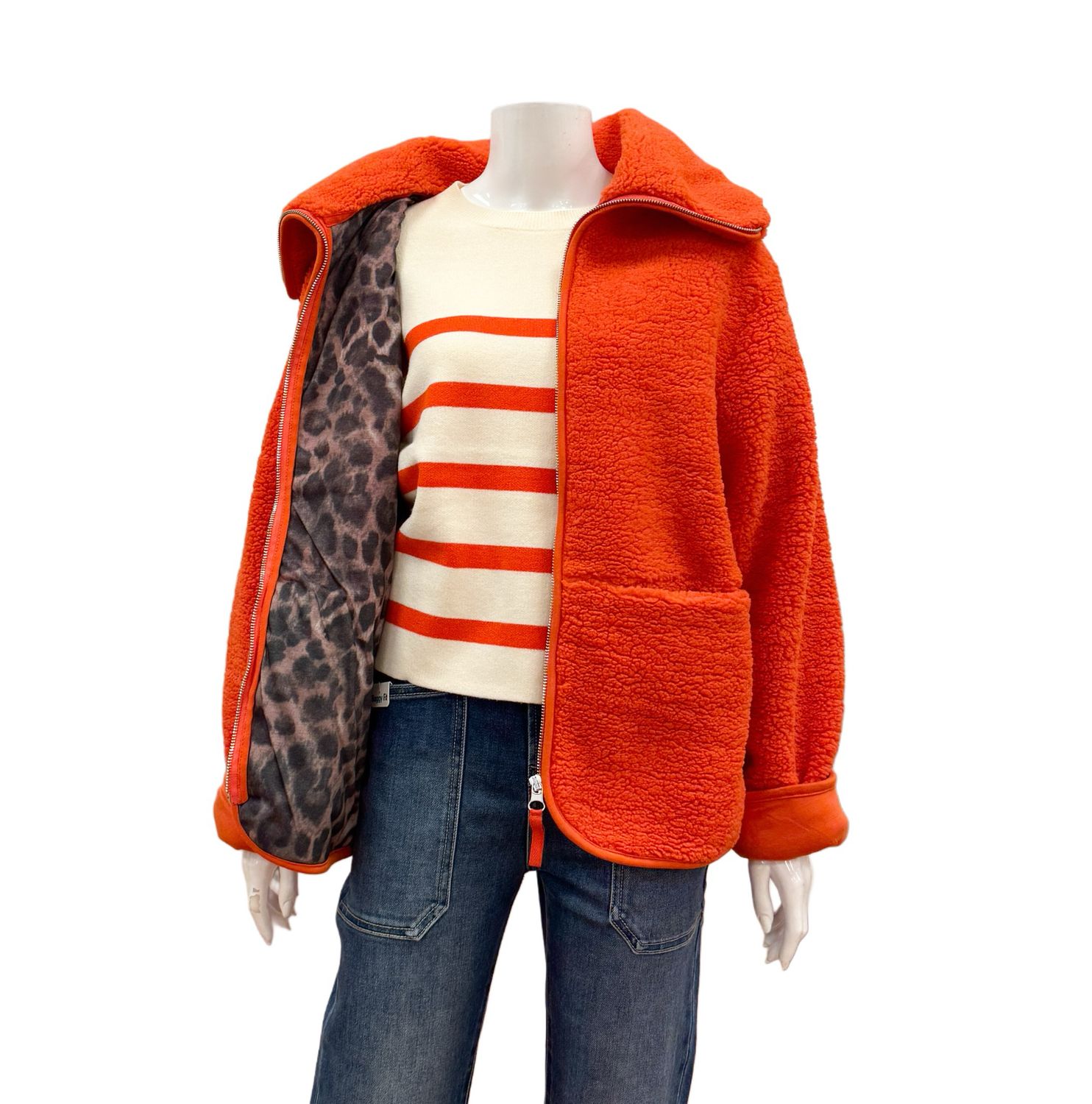 51035/5 Teddyjacke flame THE SHIRT PROJECT